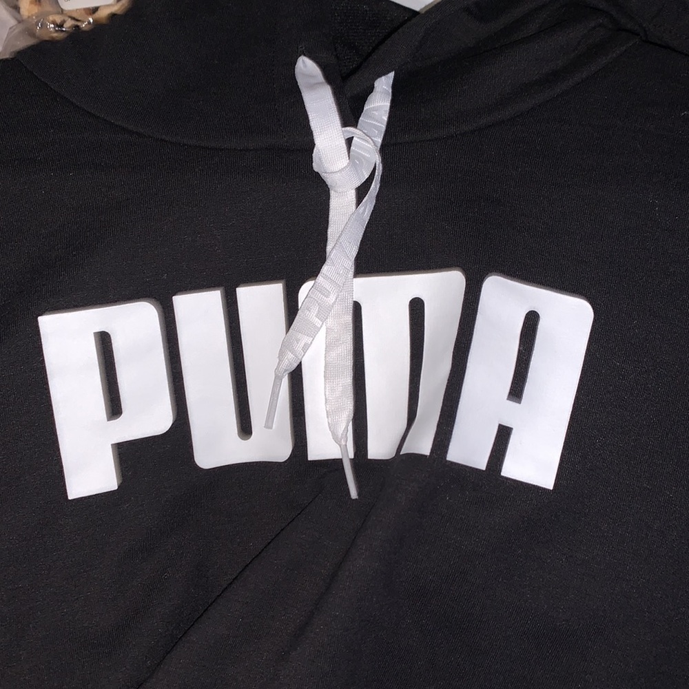 Puma | Women’s Black Hoodie Size M - Picture 3 of 7